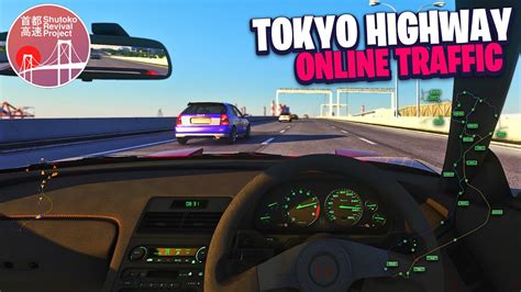 Weaving Through Traffic On A Realistic Tokyo Highway Online Server In
