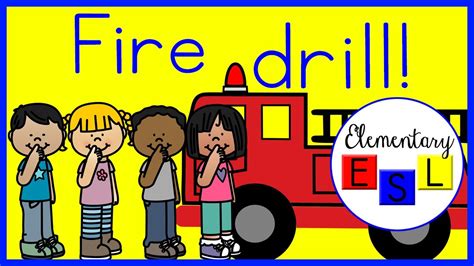 Fire Drill Rules Social Story With Visuals For Ells Youtube