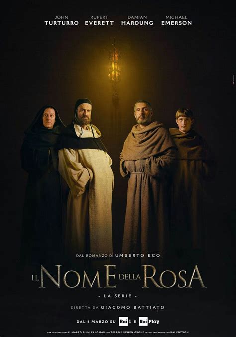 Two New Posters For The Italian Series The Name Of The Rose Il Nome Della Rosa New Poster