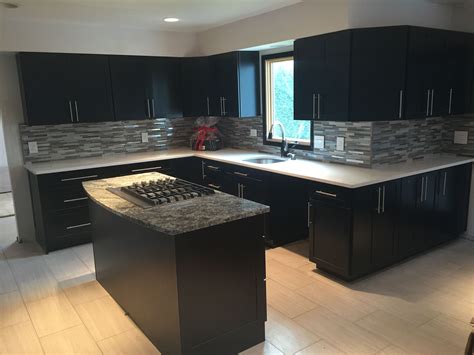 Modern Black Glass Kitchen Cabinets - The Best Kitchen Ideas