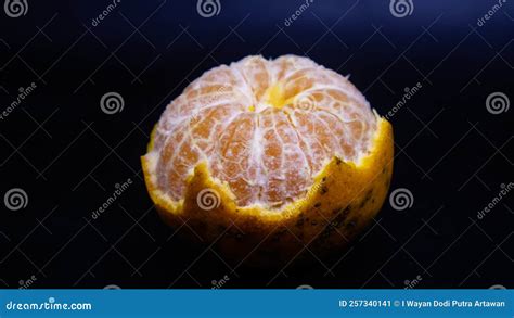 Zesty Delight: the Allure of Peeled Oranges Stock Image - Image of