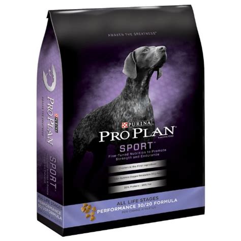 Overall, pro pac dog foods are of high value. Purina Pro Plan Dry Dog Food, Sport, Performance 30/20 ...