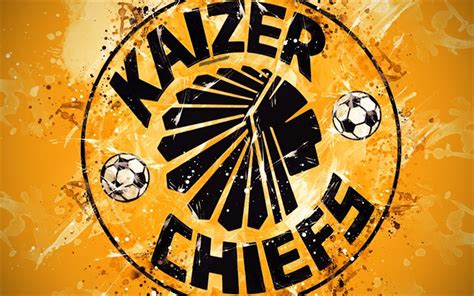 Find kaizer chiefs results and fixtures , kaizer chiefs team stats: Download wallpapers Kaizer Chiefs FC, 4k, paint art, logo ...