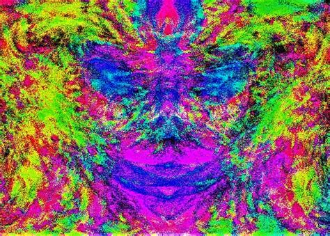 Download Trippy Psychedelic Art Colourful Royalty Free Stock
