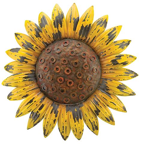 15 Ideas Of Metal Sunflower Wall Art