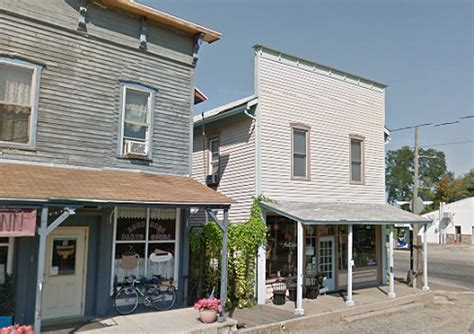 The Old 1800s Storefronts In Hickory Corners Barry County