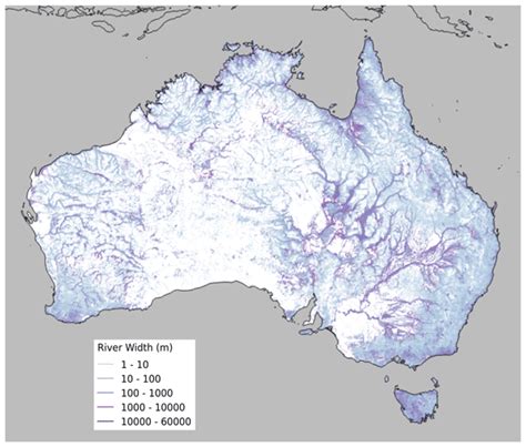 Australian Rivers Map