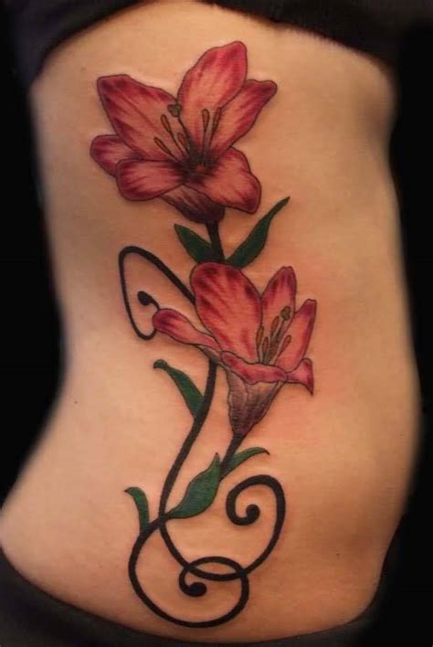 45 Awesome 3d Flower Tattoos Designs Best 3d Flower Images
