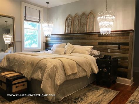 Rustic Meets Refined In This Amazing Master Bedroom Designed Into A