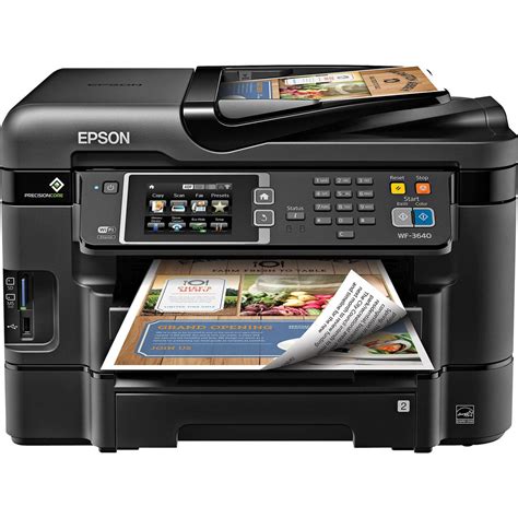 Epson Workforce Wf 2650 All In One Wireless Color Printer With Scanner Copier And Fax