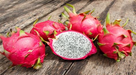 When you're shopping for dragon fruit at the grocery store, you'll most likely see bright pink fruit with white prepping your dragon fruit is easy. How to Eat Dragon Fruit