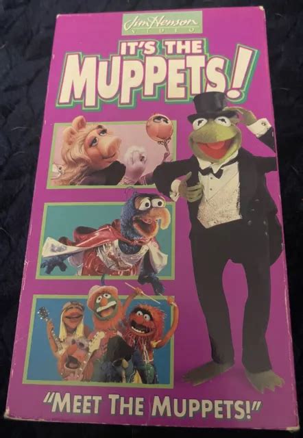 Its The Muppets Meet The Muppets Vhs 1993 Jim Henson Video