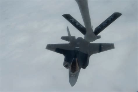 Dvids Images Media Receive Front Row Seats To Air Refueling During