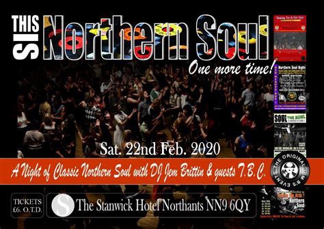 Classic Northern Soul At The Stanwick Hotel Soul Nights Soul Source
