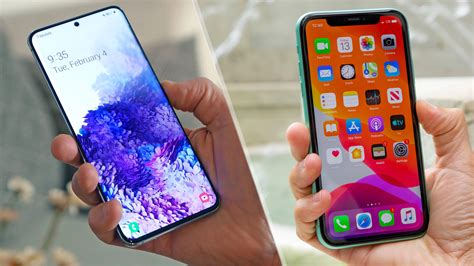 Galaxy S20 Vs Iphone 11 Which Phone Should You Buy Toms Guide