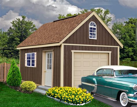 Glenwood Garage Kit Wood Garage Kit By Best Barns