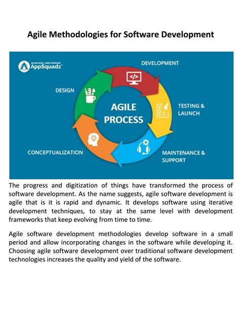 Connecting People Transforming Nations Agile Software Development Methods