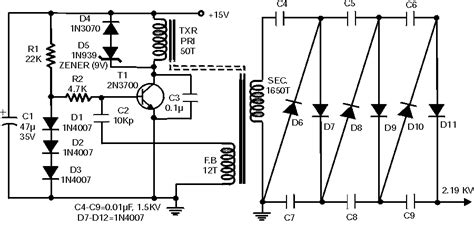 Maybe you would like to learn more about one of these? 2.10 KV High Voltage Generator Circuit with 2N3700
