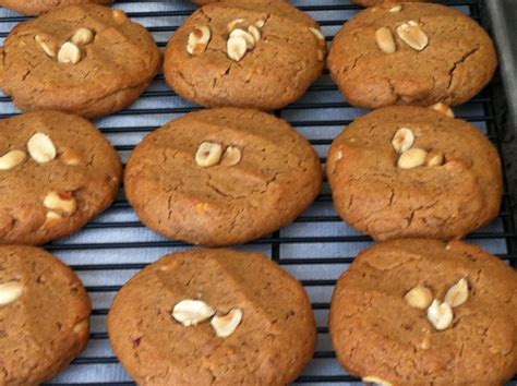 Suitable for vegan, whole food plant based and. Peanut Butter Cookie - no butter or eggs. Ingredients: white/wheat flour, natural oat/whey ...