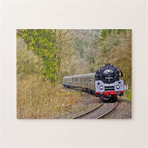 Steam Locomotive Maine Jigsaw Puzzle Zazzle