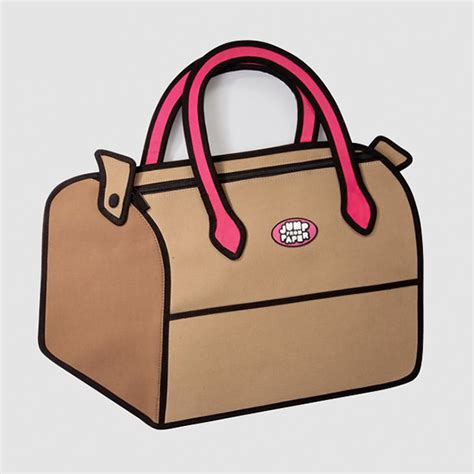 Jumpfrompaper Cartoon Handbags