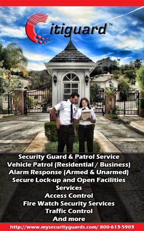 Security Guard Company Los Angeles Hoa Apartments And Gated