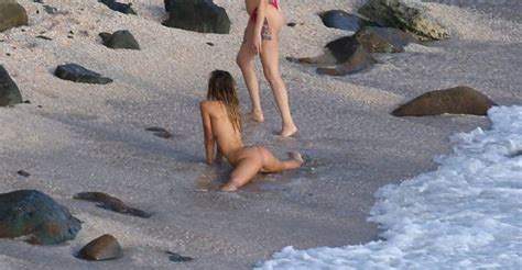 Alexis Ren Nude By Marco Glaviano Bts On New Years Eve Photos