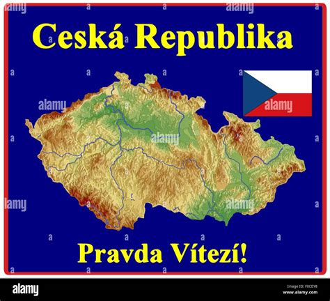 Lista Imagen De Fondo Mapa De La República Checa El último
