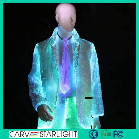Luminous Man Suit Illuminiated Men Prom Suit Glow In The Dark Led