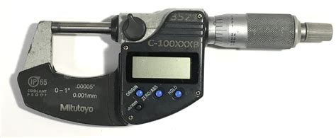Mitutoyo 293 340 Digimatic Outside Micrometer 0 10 25mm Range 000