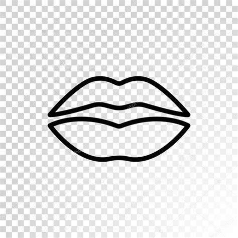 Human Lips Icon — Stock Vector © Mrwebicon 156070834
