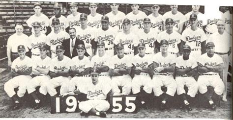 in 1955 brooklyn won the world series they beat the new york yankees dodgers dodger blue