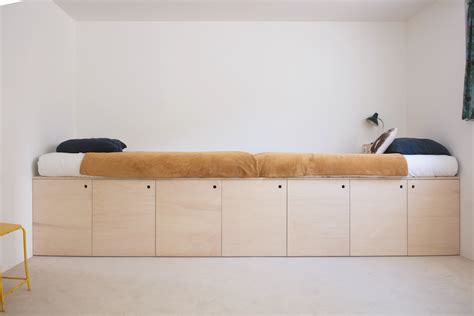 5 Custom Made Plywood Bed Ideas To Steal Petit And Small