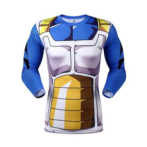Anime Dragon Ball Z Vegeta Super Saiyan Goku Piccolo 3d T Shirt Men Costume Fitness Tee T Shirt