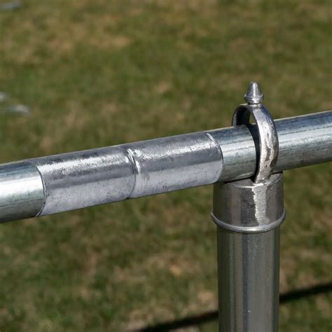 1 38 X 6 Top Rail Fence Sleeves Galvanized Buy Chain Link Fence Fittingschain Link Fence