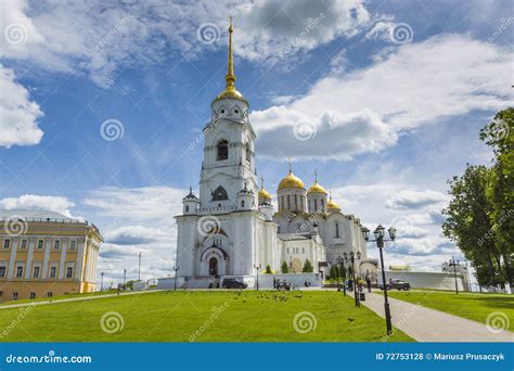 Vladimir June Assumption Cathedral At Vladimir In Summer