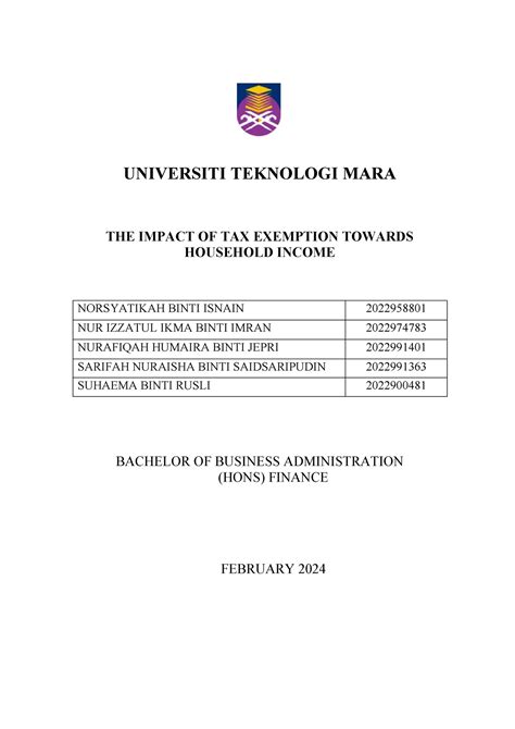 Research Proposal Template Mgt Universiti Teknologi Mara The