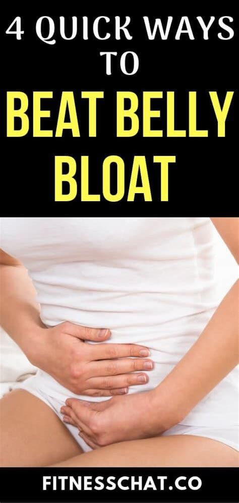 How To Get Rid Of Belly Bloat Once And For All