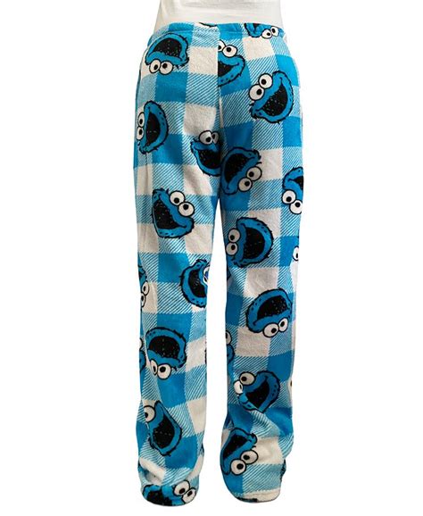 Sesame Street Plush Cookie Monster Pajama Pants Macys