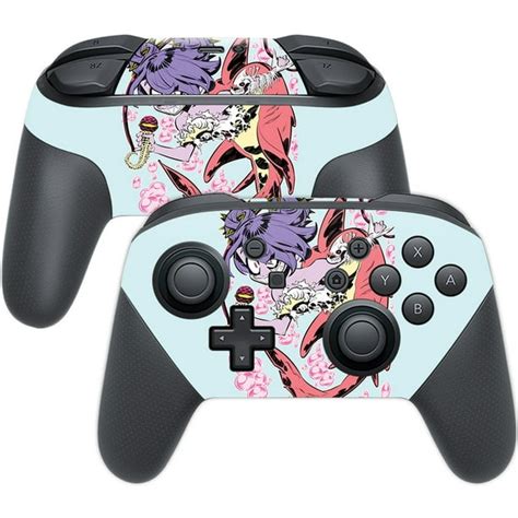 Skin Decal Wrap For Nintendo Switch Pro Controller Sticker Evil Mermaid