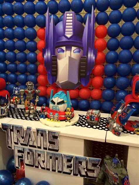 Transformers Birthday Party Ideas Photo 1 Of 45 Catch My Party