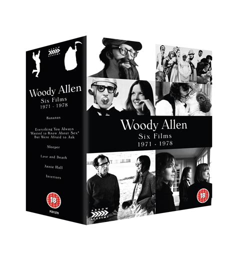 New Woody Allen Blu Ray Uk Box Set Covers Classic 70s Films The Woody