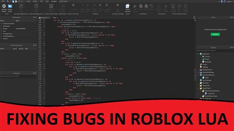 How To Fix Bugs In Your Script Roblox Studio Youtube