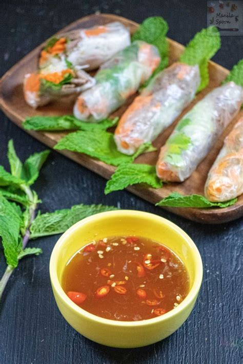 How To Make Vietnamese Dipping Sauce Nuoc Cham Manila Spoon