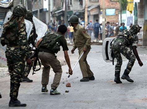 Kashmir Violence 1 Killed In Clashes Curfew Continues