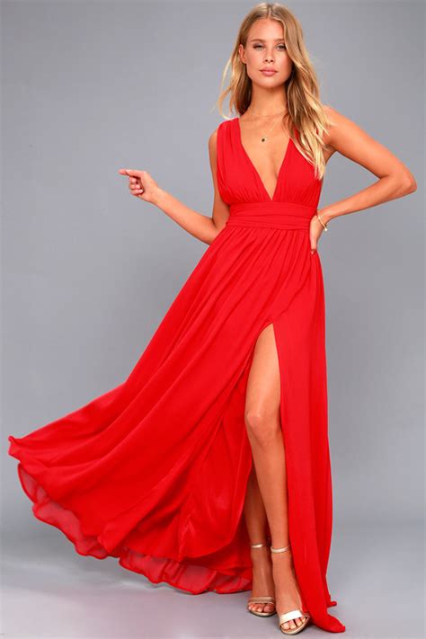 Heavenly Hues Red Maxi Dress Red Dress Maxi Maxi Dress Party Maxi Dress