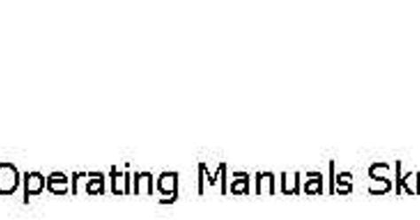Mitsubishi Air Conditioner Operating Manuals Skm Imgur
