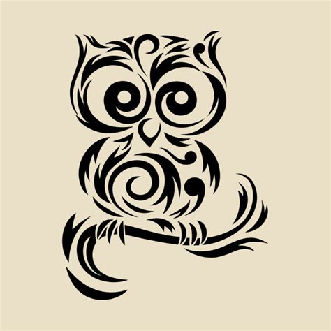 Tribal Owl Drawing At Getdrawings Free Download
