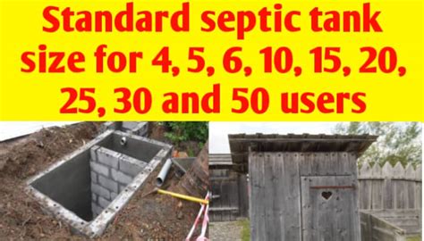 Septic Tank Size For Four Bedroom House