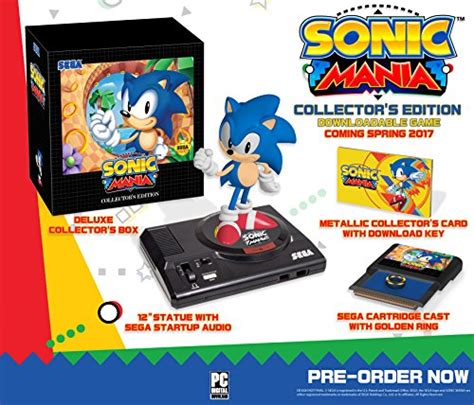 Sonic Mania Collectors Edition Release Date Pc Xbox One Ps4 Switch